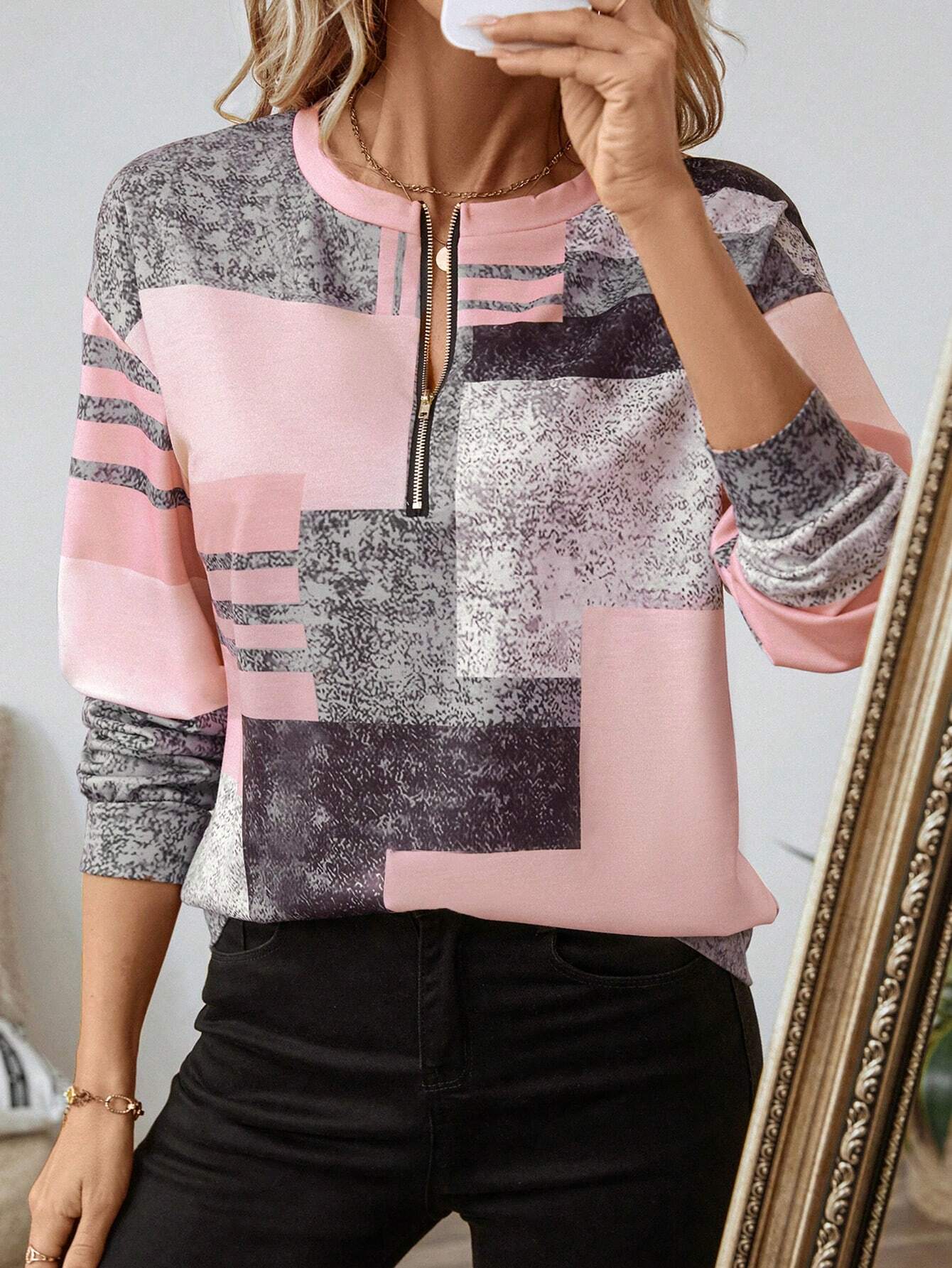Oceane | Felpa Chic Vintage a Colori