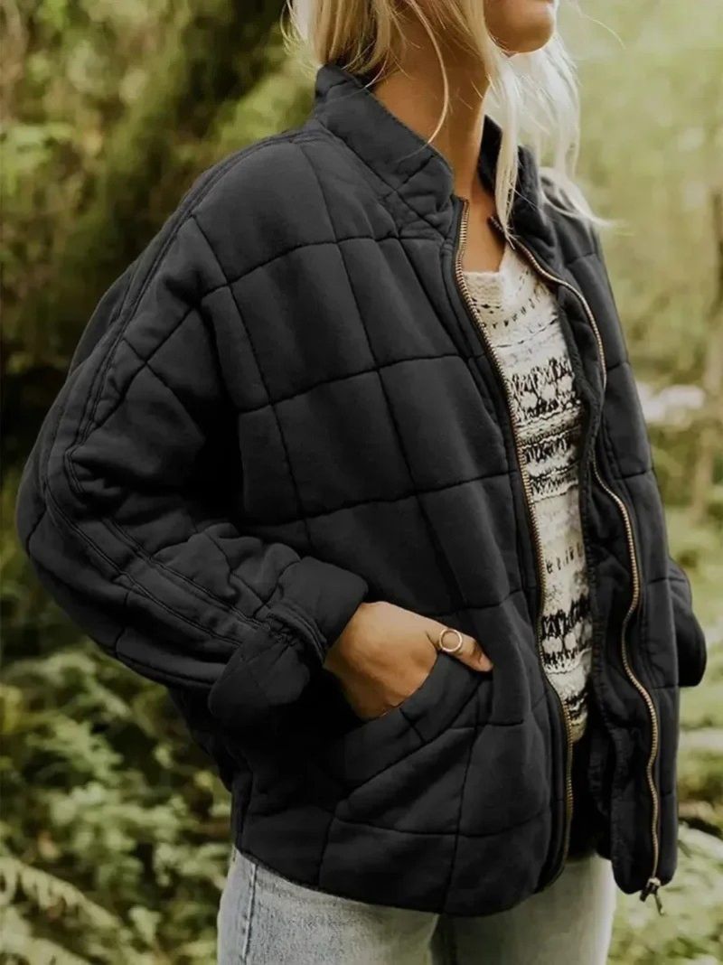 Amelie & Rose™ | Giacca Imbottita Oversize – Eleganza e Comfort per l’Autunno