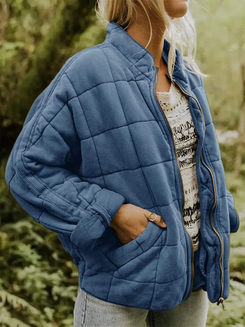 Amelie & Rose™ | Giacca Imbottita Oversize – Eleganza e Comfort per l’Autunno