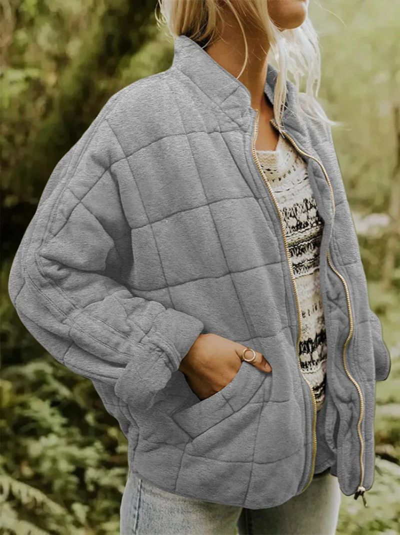 Amelie & Rose™ | Giacca Imbottita Oversize – Eleganza e Comfort per l’Autunno