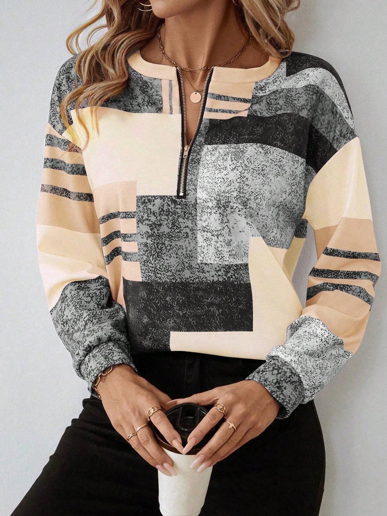 Oceane | Felpa Chic Vintage a Colori