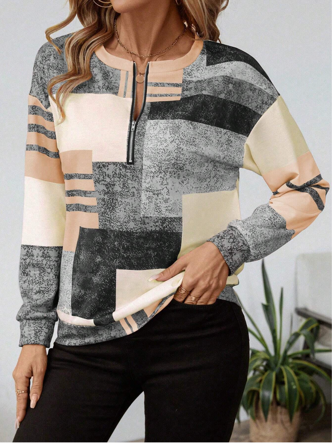 Oceane | Felpa Chic Vintage a Colori