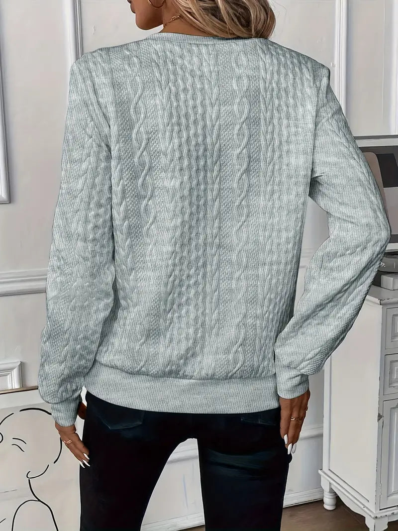 ✨ Aurora – Maglione con zip Elegante e versatile