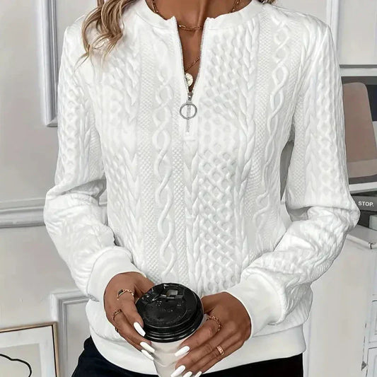 ✨ Aurora – Maglione con zip Elegante e versatile